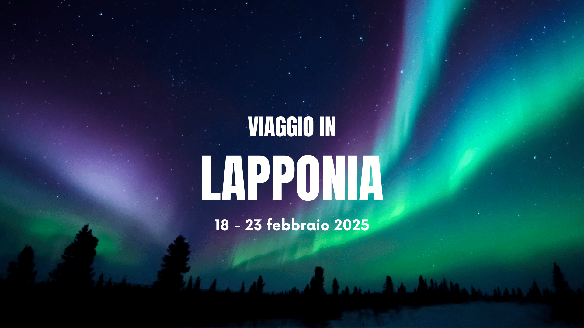 Viaggio in Lapponia 2025
